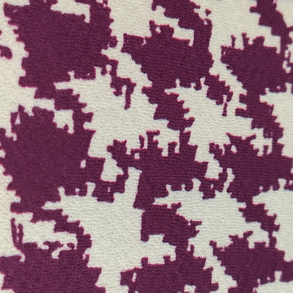 H&M purple and white Chic Houndstooth Sleeveless Dress - Picture 3 of 4